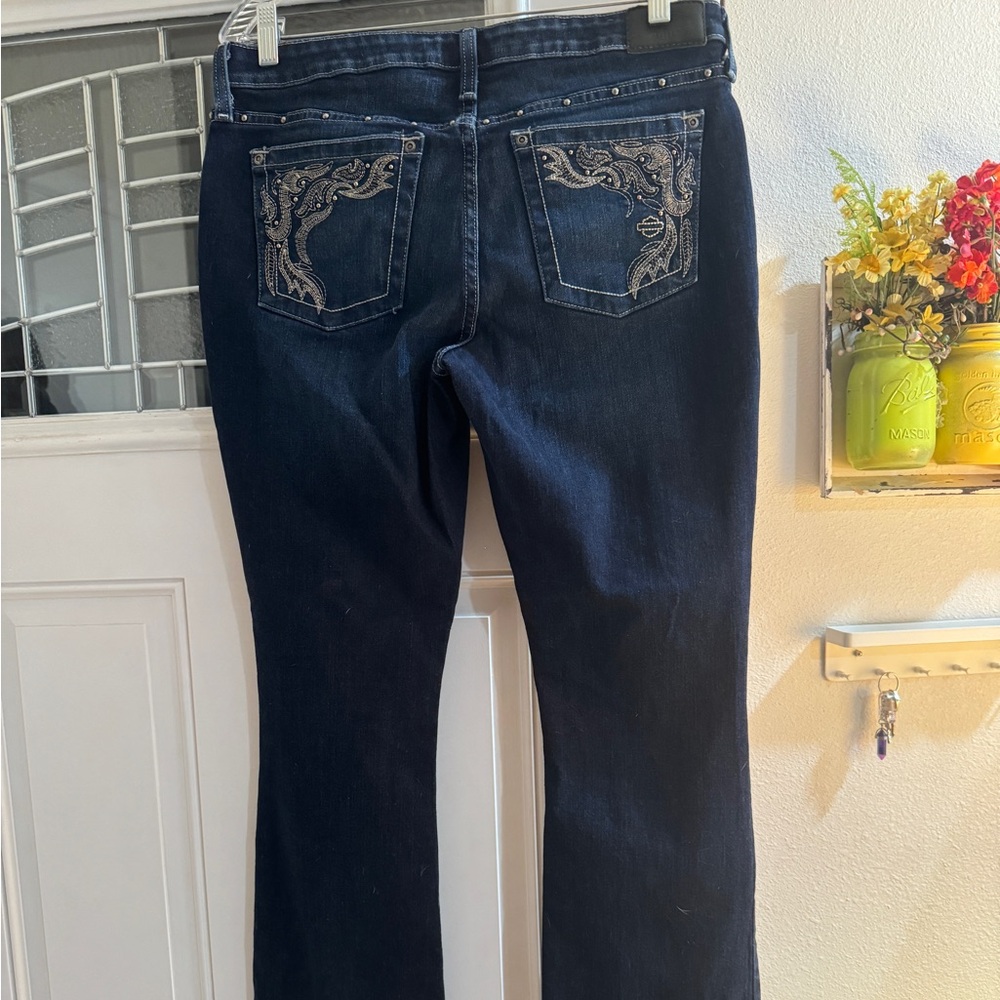 Ladies, Harley Davidson, curvy jeans, size 31